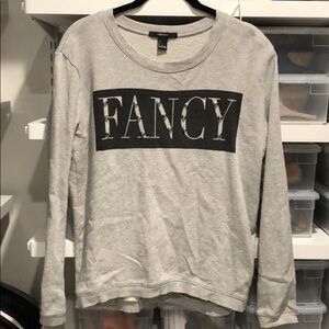 Studded Sweater in Grey Size S